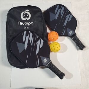 Niupipo Pickleball Paddle Set with Balls
